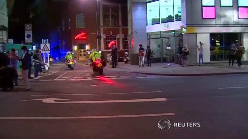 Six dead in London terror attack - video