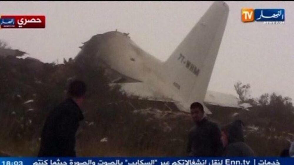 Video: Plane crash in Algeria kills at least 103