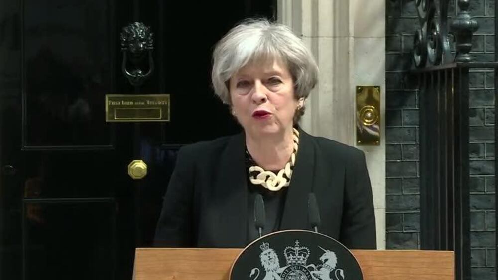  â€˜Enough is enough' says May after London terror - video