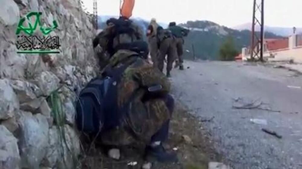 Video: Syrian rebels battle for coastal towns near Turkish border