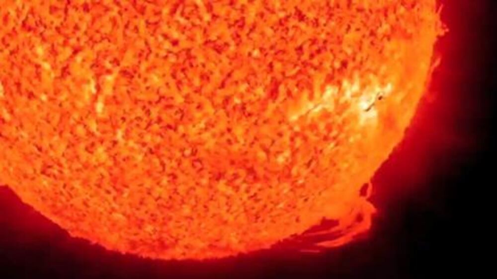 Solar Flare captured