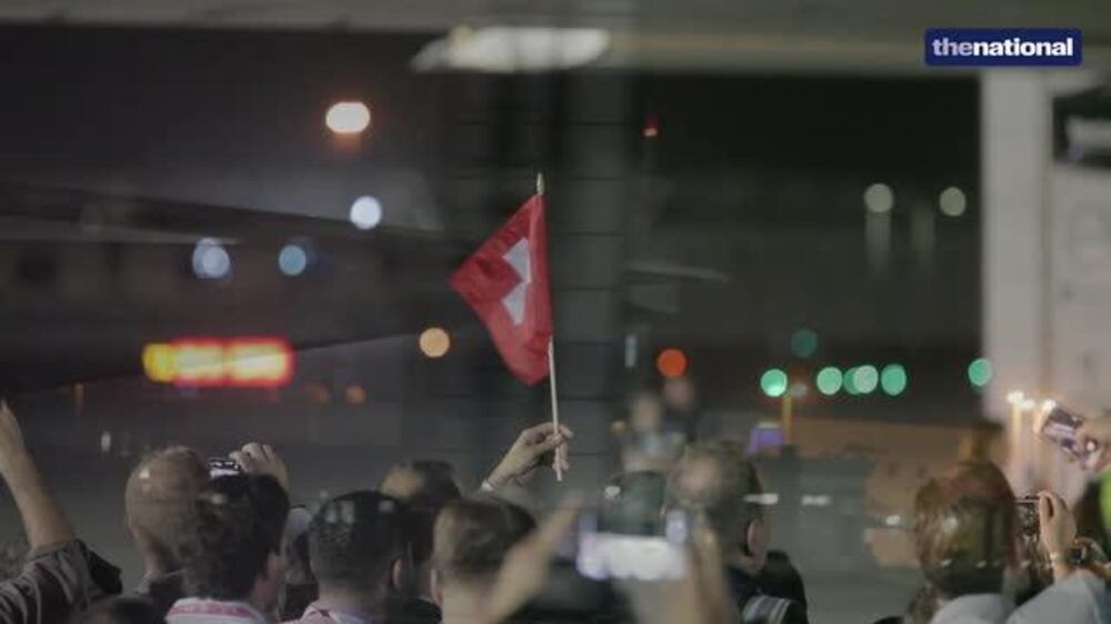 Solar Impulse 2 lands in Abu Dhabi