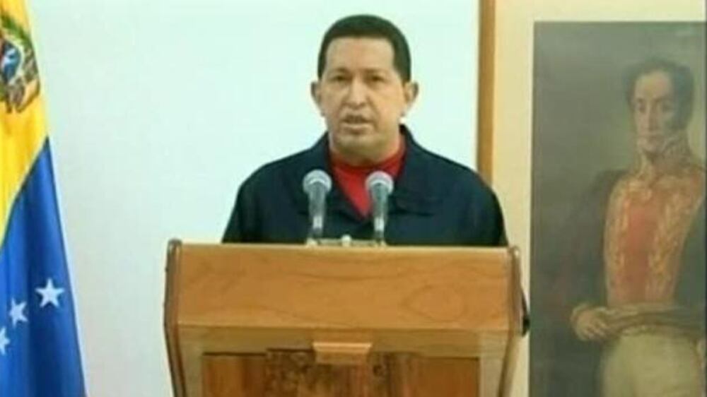Chavez announces receiving cancer treatment in Cuba