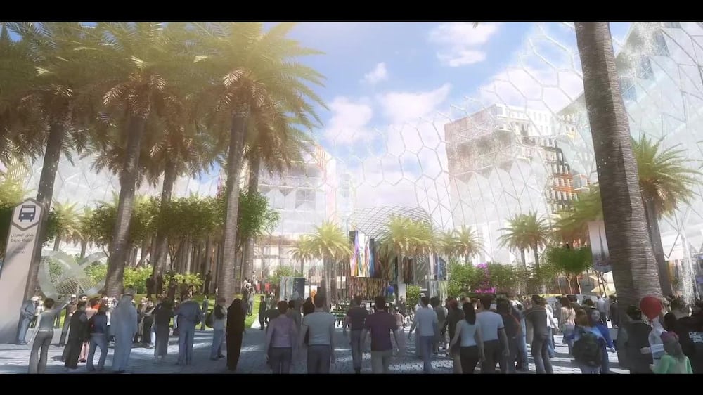 Al Wasl Plaza during Expo 2020 Dubai