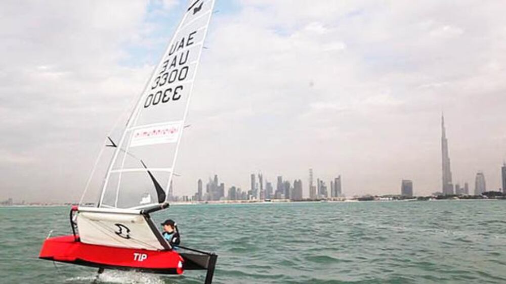 Sailing for the UAE, Kerstin Sommer