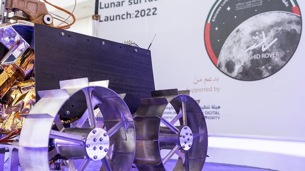 Timelapse footage shows how the UAE's lunar rover was built