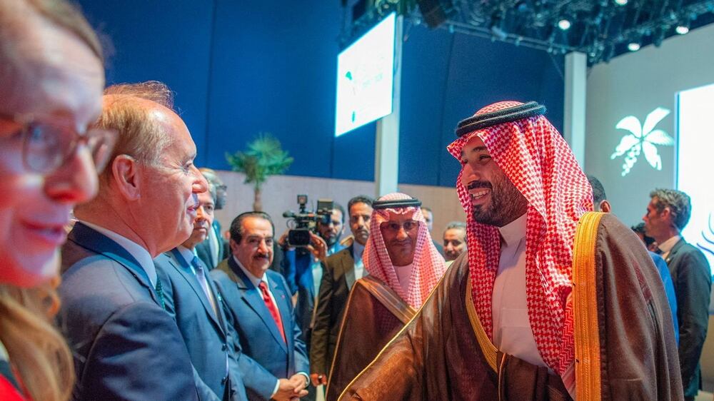 Crown Prince attends Saudi reception in Paris for Expo 2030 bid