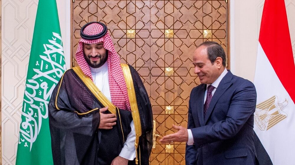 Saudi Crown Prince and Egyptian President El Sisi sign $7.7bn worth of agreements