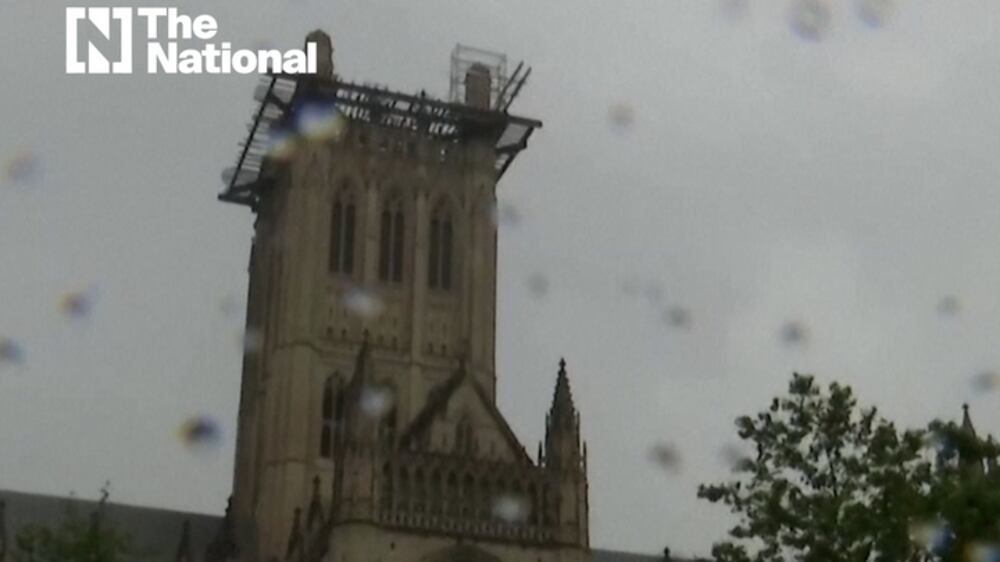 National Cathedral bells commemorate 600,000 coronavirus deaths in US