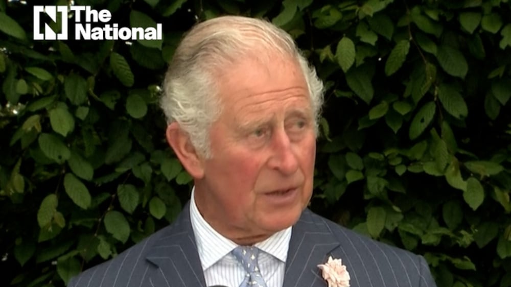 Prince Charles delivers remarks at G7 reception