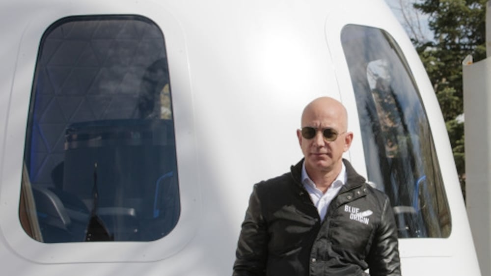 $28 million bid wins seat wins seat alongside Jeff Bezos on Blue Origin spaceship