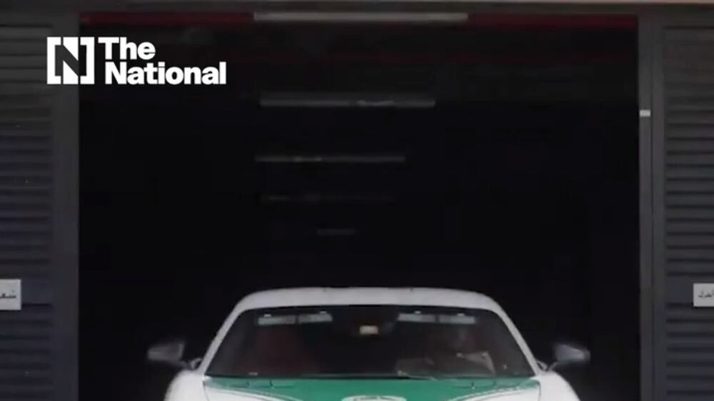Dubai Police supercar flown to Italy for prestigious race