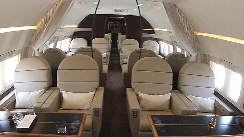 Inside Royal Jet’s refurbished Boeing Business Jet in UAE