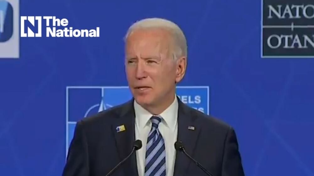 Biden: 'We will not fail to defend the trans-Atlantic alliance'