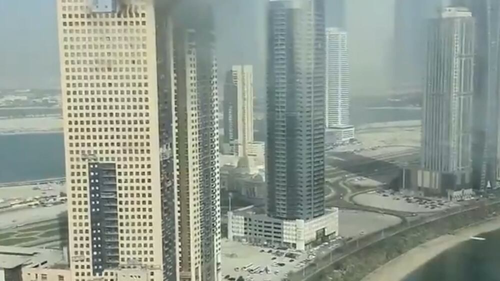 Fire breaks out in high-rise block in Sharjah 