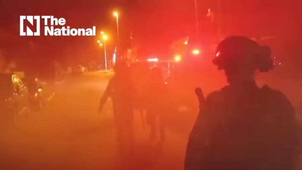 Israeli police use stun grenades and 'skunk water' on Palestinians in Sheikh Jarrah