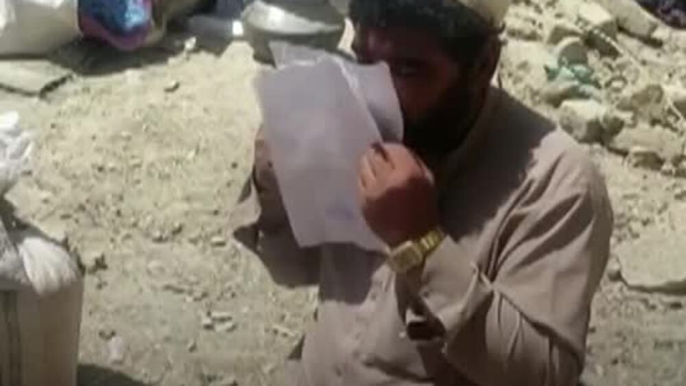 Afghan man Abdul Rehman loses 11 family members in earthquake