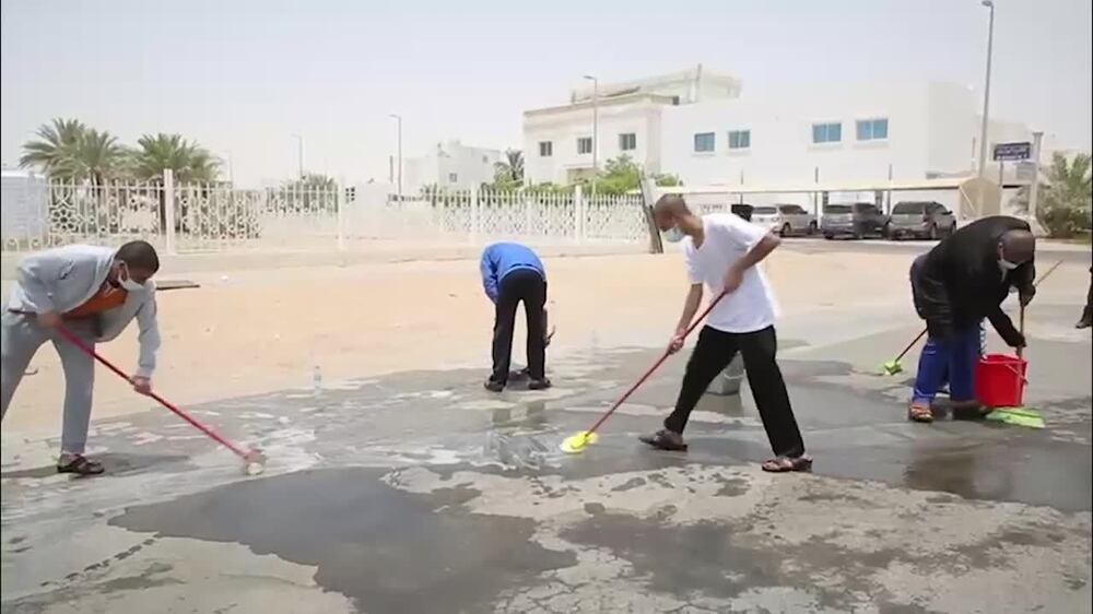 Abu Dhabi court sentences five men to scrub streets clean over reckless driving