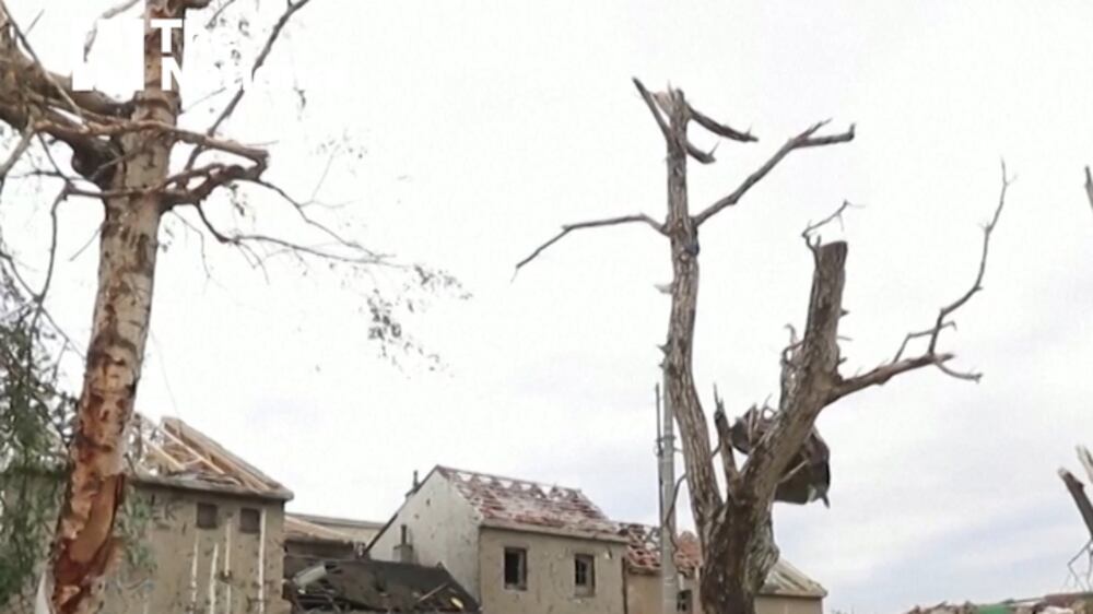 Rare tornado rips through Czech Republic, killing at least three people
