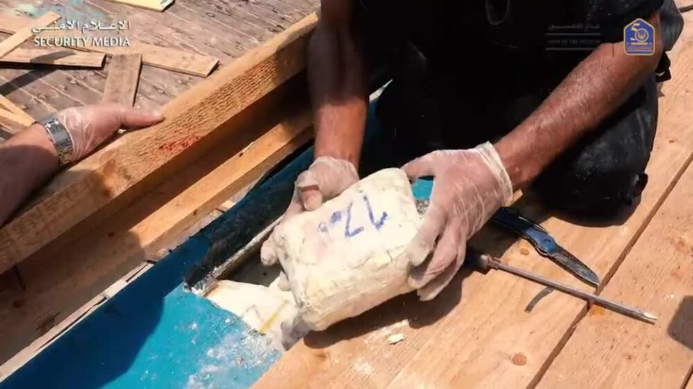 Sharjah Police seized 200kg of crystal meth and heroin