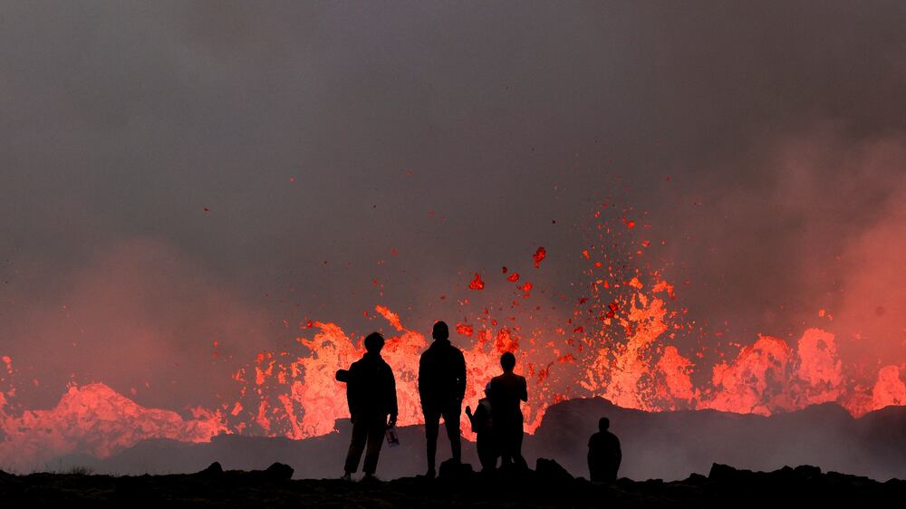 Volcano erupts near Iceland's capital