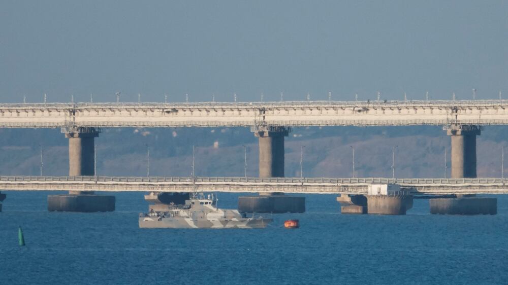 Two killed in Crimea bridge blast