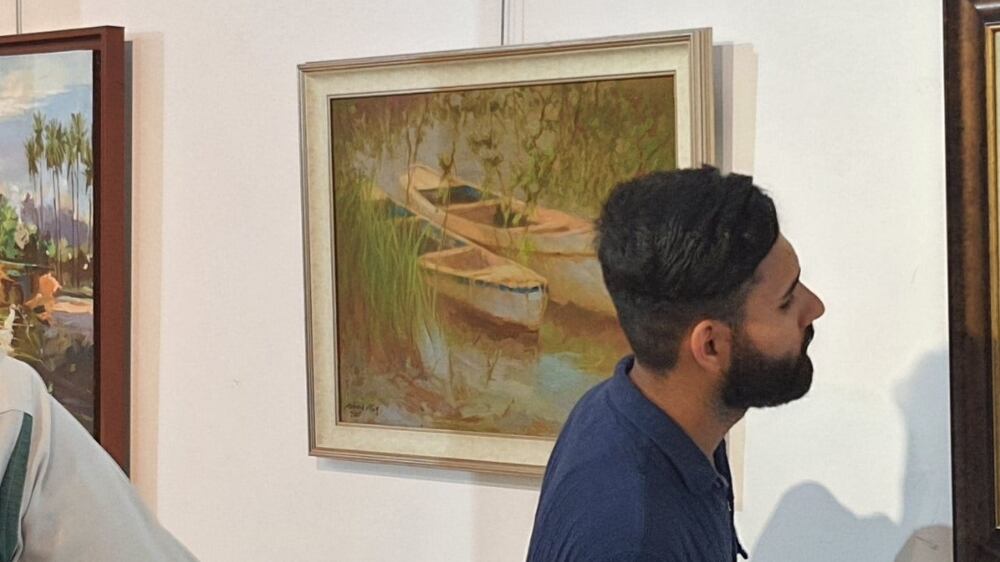 Artists show impact of climate change on Iraq's landscapes