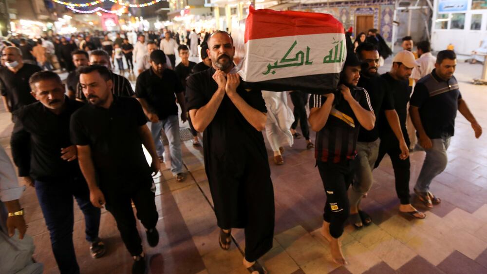 Funerals are held for victims of Sadr City suicide bombing