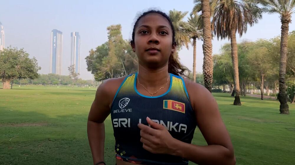 Sri Lankan athlete works as Dubai housemaid to support family