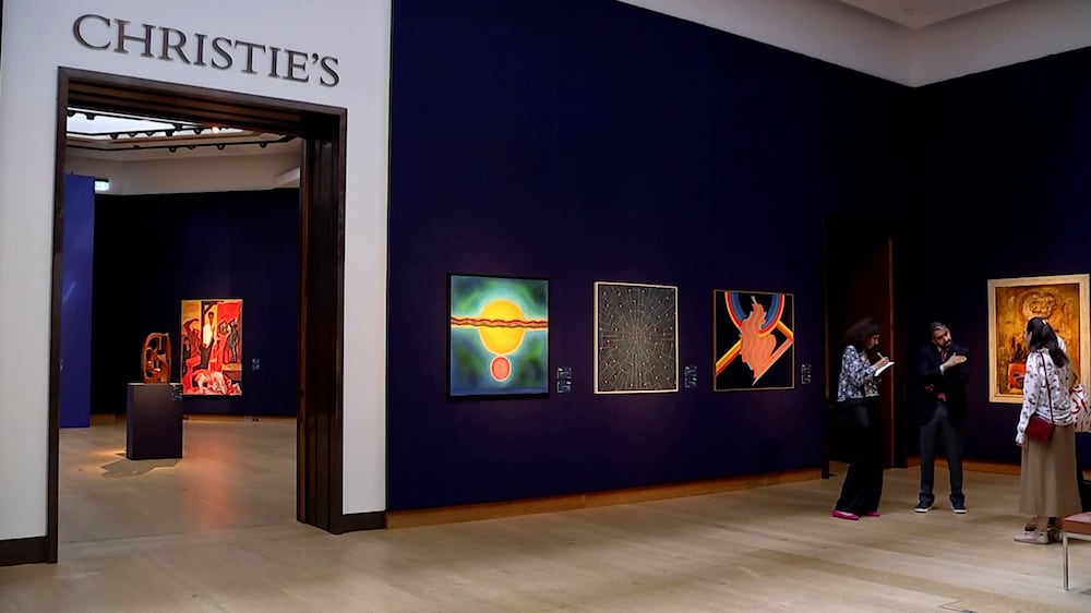 Christie's hosts biggest Arab art exhibition in London