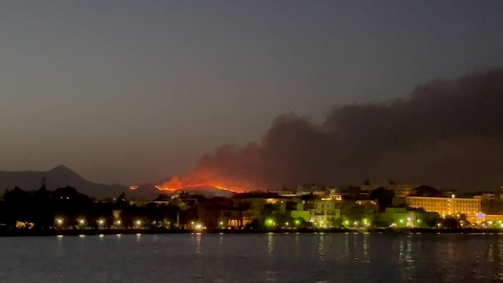 Greece starts evacuation of Corfu