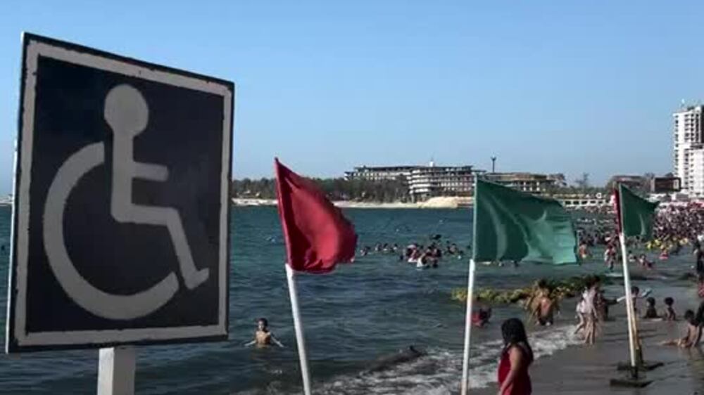 Egypt’s first disability-friendly public beach in Alexandria