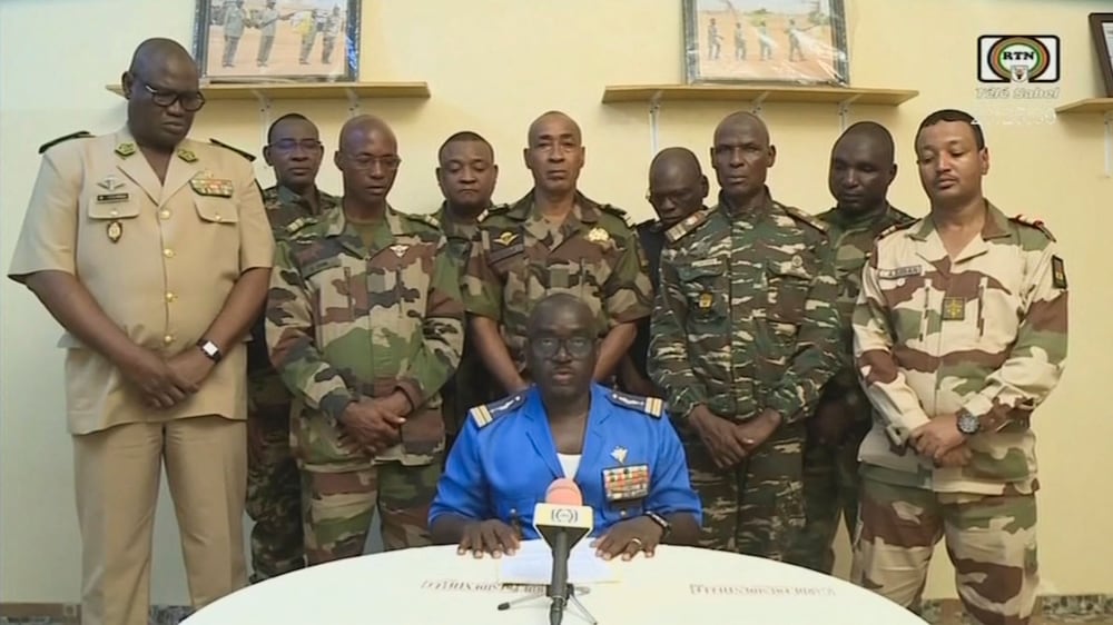 Niger soldiers declare coup on national TV