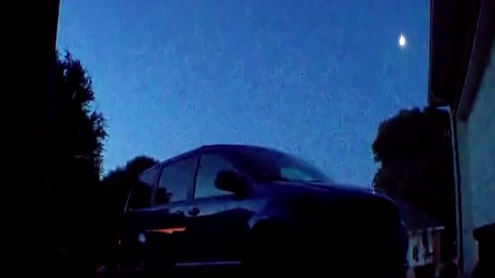 Watch as meteor spectacularly lights up Texas