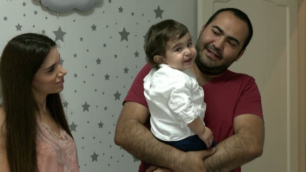 Baby born during Beirut blast has been a 'symbol of hope' over past year