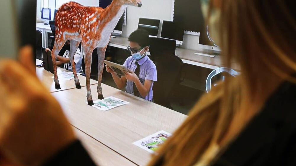 Dubai school uses augmented reality to boost learning experience
