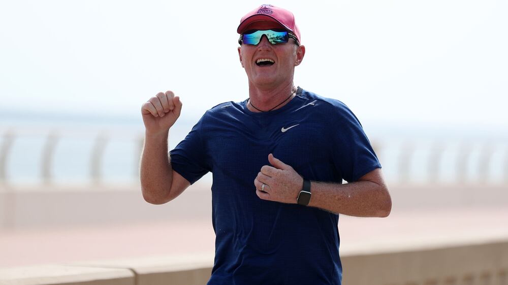 Man runs half marathon in Dubai's summer for charity