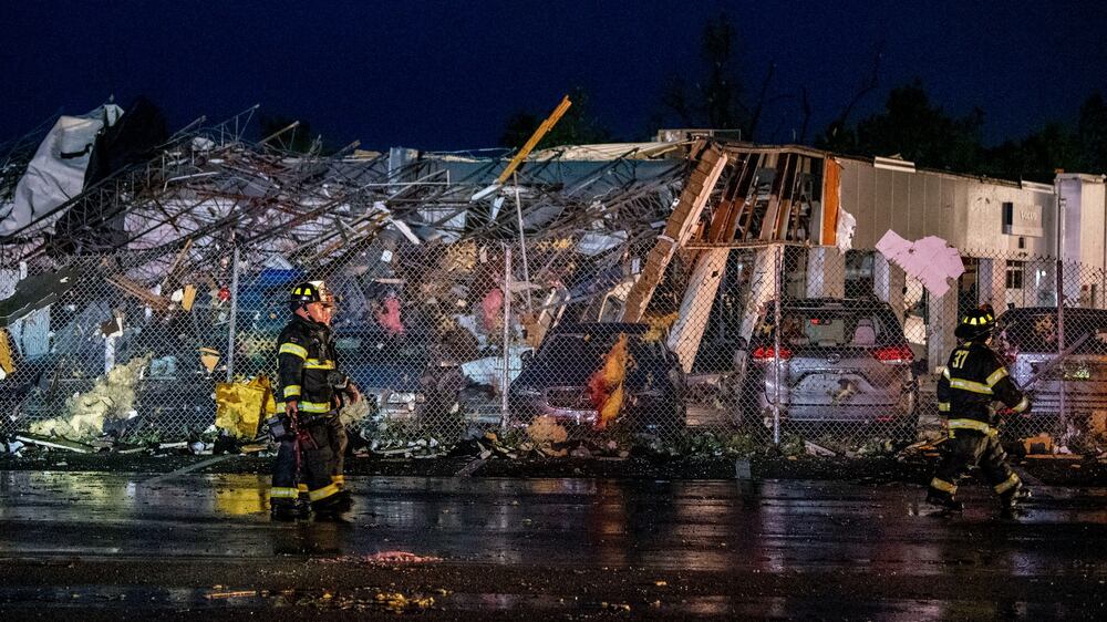 Tornadoes damage buildings and injure five in eastern Pennsylvania