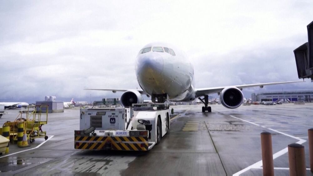 First flight carrying Covid-19 vaccine donations leaves the UK