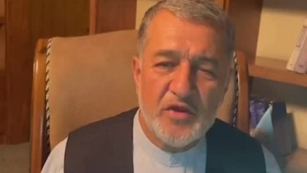 Acting Afghan defence minister speaks after attack on his residence
