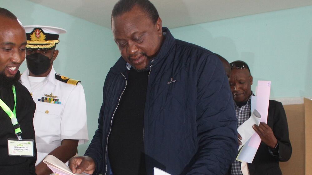 Kenyans cast votes in tight election contest
