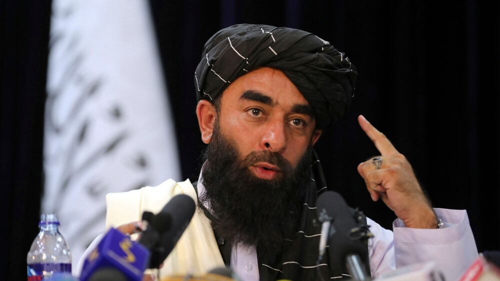The Taliban hold first press conference since taking Kabul