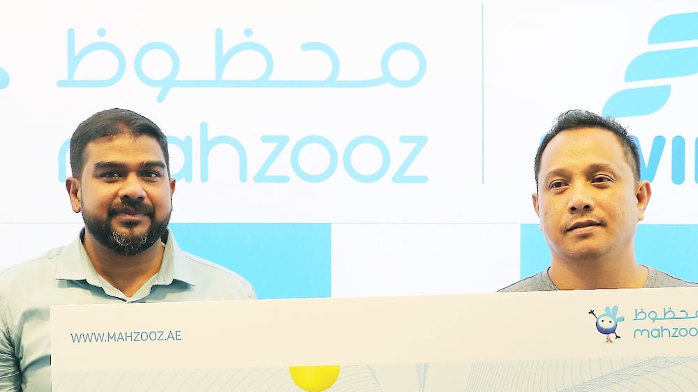 Two Dubai residents win Dh10 million in Mahzooz draw