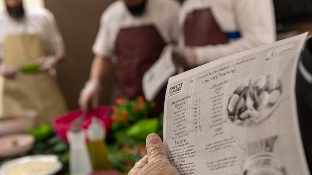 Dubai prisoners’ culinary journey towards a better life