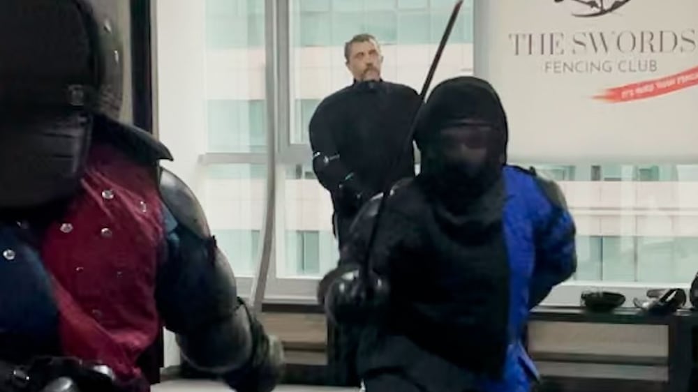 Learn to fight like a medieval knight at this UAE sword club