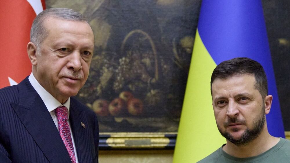 Zelenskky and Erdogan meet for the first time since Russia's invasion of Ukraine