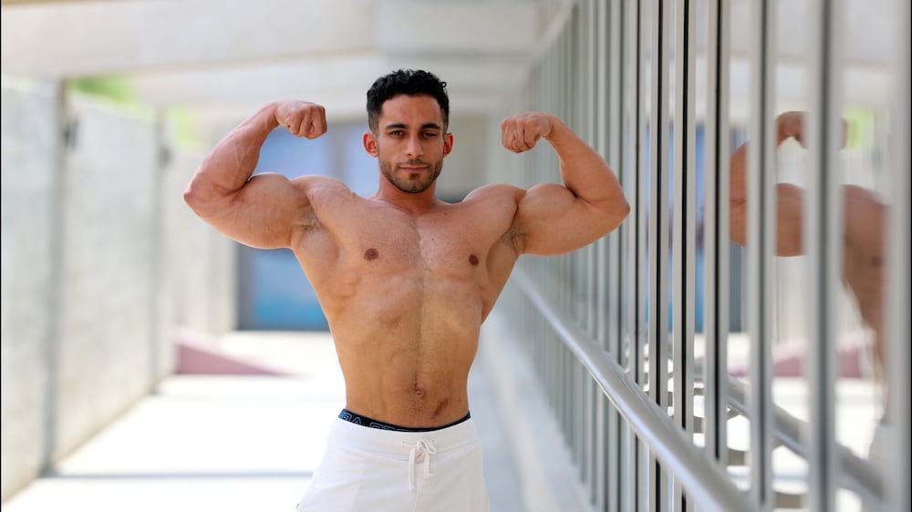 The Emirati champion bodybuilder determined to succeed