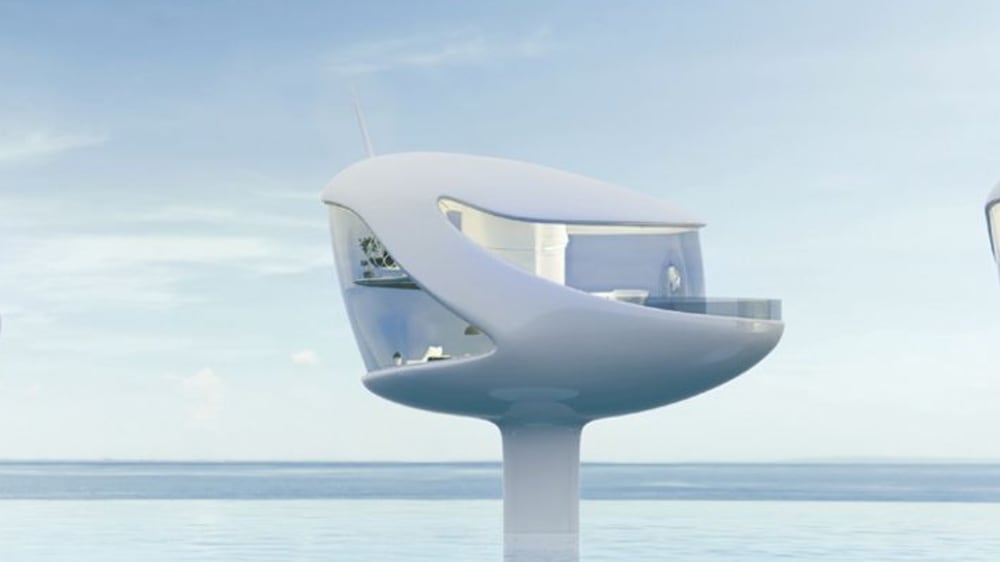 The world's first eco-friendly SeaPods have launched in Panama. Photo: Ocean Builders.
