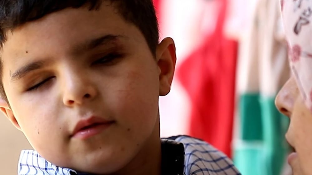 Eight-year-old boy in Gaza loses eyesight in Israeli bombing