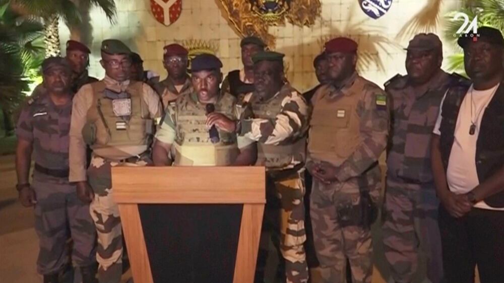 Gabon army officers announce they have seized power